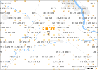 map of Ringen