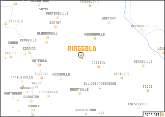 map of Ringgold