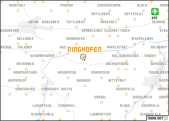 map of Ringhofen