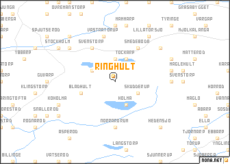 map of Ringhult