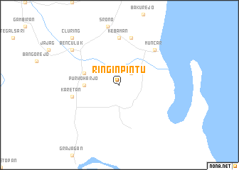 map of Ringinpintu