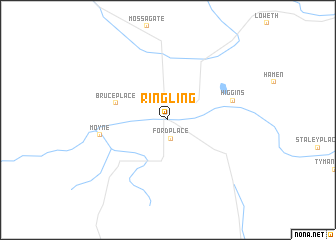 map of Ringling