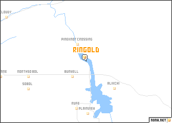 map of Ringold