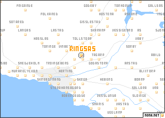 map of Ringsås