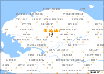 map of Ringseby