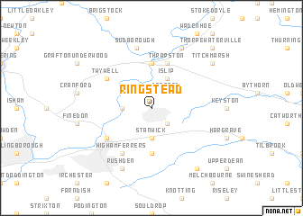 map of Ringstead