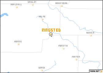 map of Ringsted