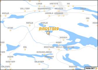 map of Ringstorp