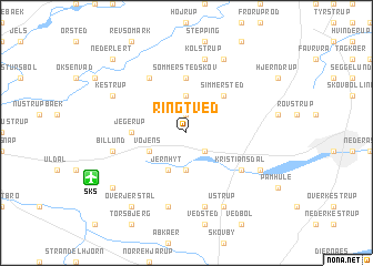 map of Ringtved