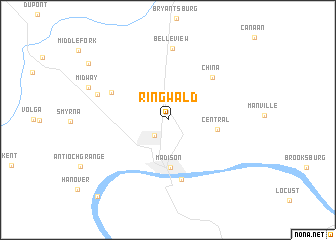 map of Ringwald