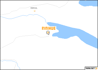 map of Riñihue