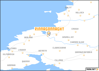map of Rinnagonnaght