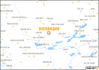 map of Rinnamona