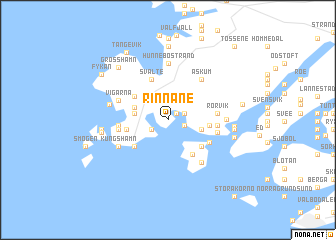 map of Rinnane