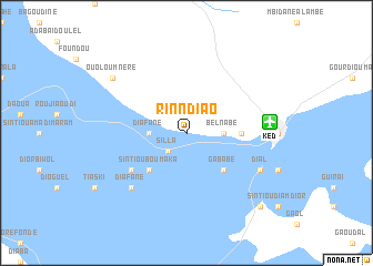 map of Rinndiao