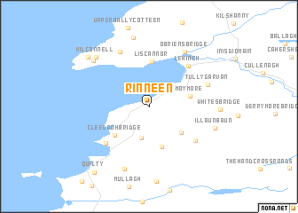 map of Rinneen