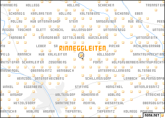 map of Rinneggleiten