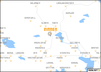 map of Rinnen