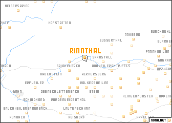 map of Rinnthal