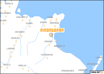 map of Rinondoran