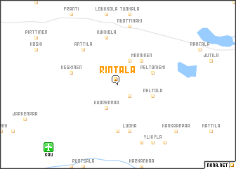 map of Rintala