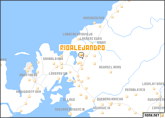 map of Río Alejandro