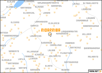 map of Río Arriba