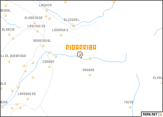 map of Río Arriba