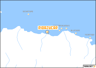 map of Río Azúcar
