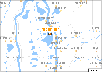 map of Ríobamba