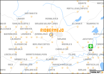 map of Río Bermejo