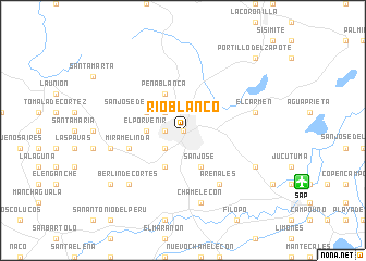 map of Río Blanco