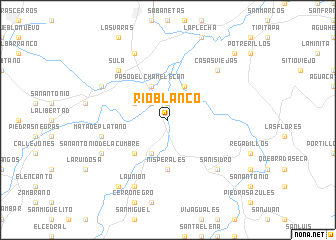 map of Río Blanco