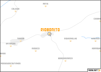 map of Rio Bonito