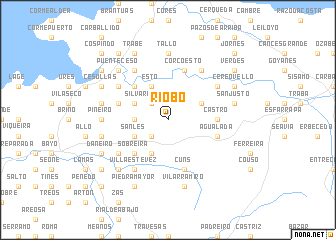 map of Riobó