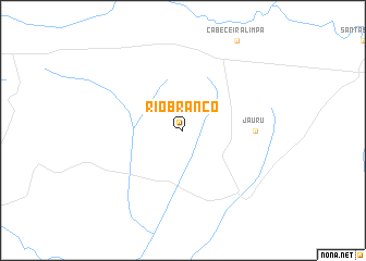 map of Rio Branco