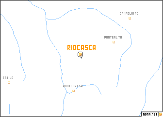 map of Rio Casca