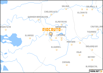 map of Río Cauto