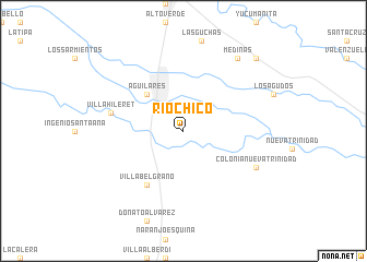 map of Río Chico