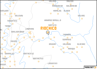 map of Rio Chico