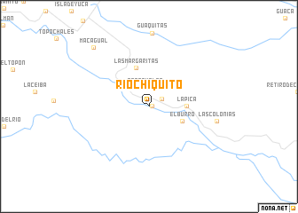 map of Río Chiquito