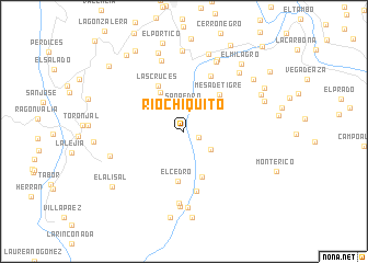 map of Río Chiquito