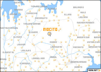 map of Río Cito