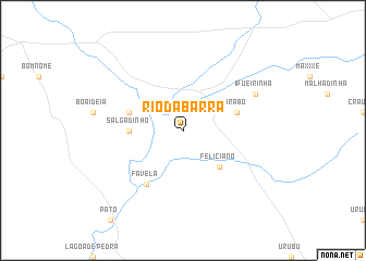 map of Rio da Barra