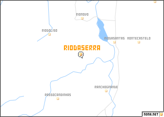 map of Rio da Serra