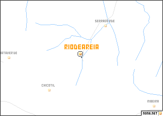 map of Rio de Areia