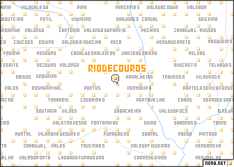 map of Rio de Couros