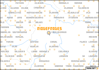 map of Rio de Frades