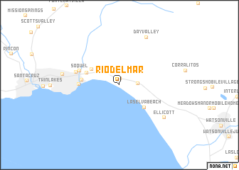 map of Rio Del Mar