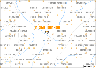 map of Rio de Moinhos
